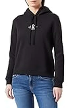 Calvin Klein Jeans Monologo Regular Hoodie voor dames, ., XS