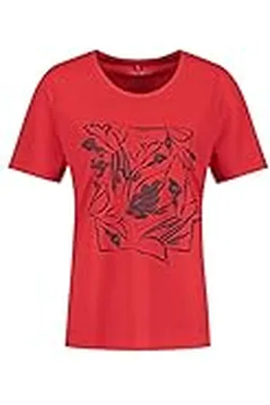 Gerry Weber Edition Dames 670078-44029 T-Shirt, Bright Red, 36