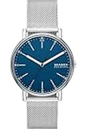 Skagen Analoog quartz herenhorloge met roestvrijstalen band SKW6904