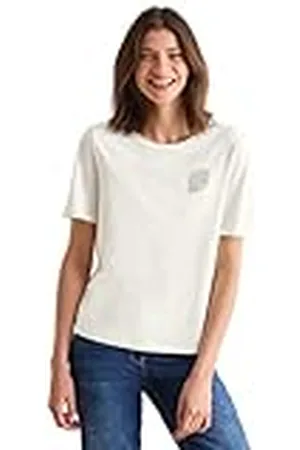 CECIL T-shirt voor dames met printdetail, , XL