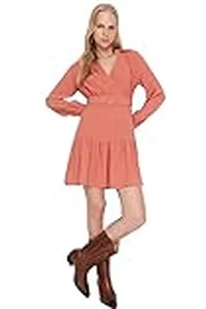 Trendyol Damesjurk met A-lijn, regular fit, geweven stof, , 10-11 Jahre