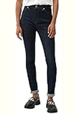 QS by s.Oliver Damesjeans, Anny Super Skinny, Dark Blue Denim, 32/34