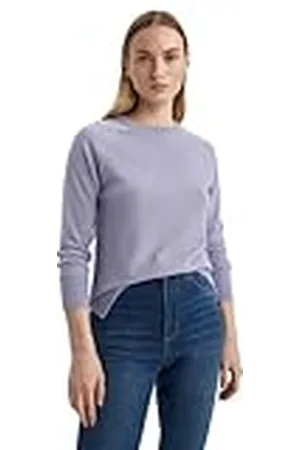 DeFacto Pullover dames lange mouwen blouses & tunieken - pullover dames winter sweater regular fit crew neck, , XS