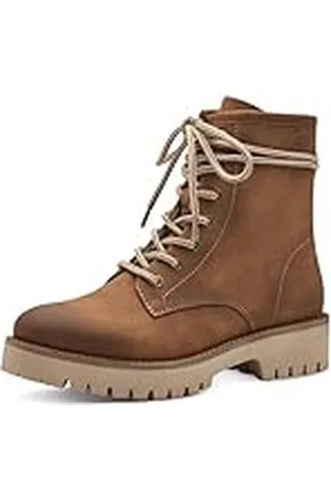 QS by s.Oliver Dames Lace Boot Flat 5-25213-41 Enkellaarsjes, , 39 EU