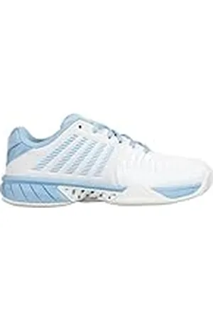 K-Swiss Dames Express Light 3 tennisschoenen, wit/Dutch Canal/Green, 41,5 EU, , 41.5 EU
