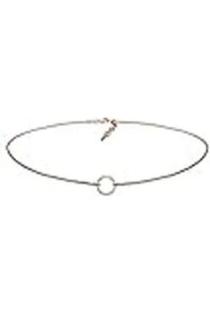 Elli Halsketting Dames Choker Cirkel Trend Geo in 925 Sterling Zilver