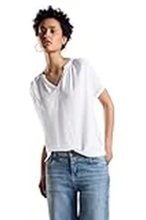 Street one Materiaalmix T-shirt, , 42