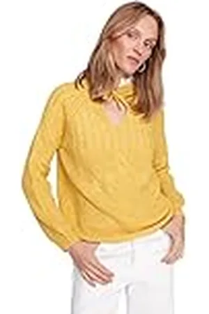 Trendyol Effen normale sweater met hoge hals voor dames, , S