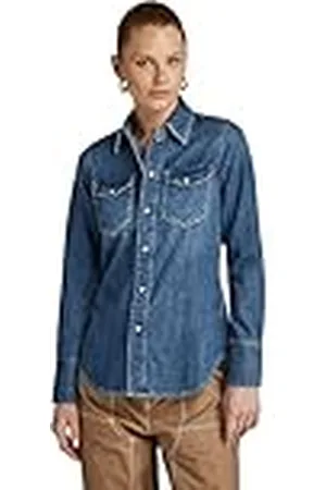 G-Star Slim Western Shirt met lange mouwen, , S