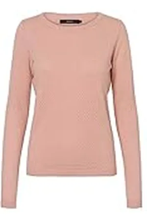 VERO MODA VMCARE Dames Structure Longsleev O-Neck Blouse Ganoos Pullover, Misty Rose, M (EU)