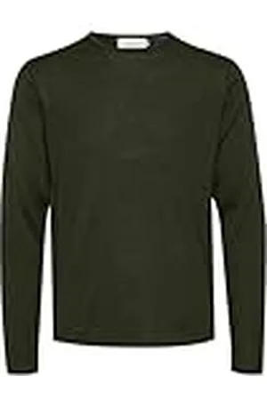 Casual Friday Heren Kent Merino Crew Neck Knit Pullover, , XL