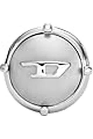 Diesel Emporio Armani Zilverkleurige Messing Oorknopjes voor Dames, EGS3050040