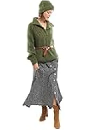 Armor.lux Armor Lux Lange rok met print voor dames, , 46 NL