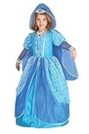 CIAO Prinses ijskristal kostuum meisjes (maat 4-5 jaar) met sieraden, kleur , 4-5 jaar, 23068.4-5.