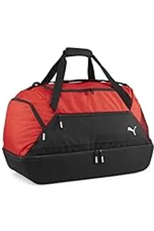PUMA Teamgoal Teambag M BC (bootcompartiment) Sporttas, uniseks, volwassenen, Rood- Zwart., Eén maat