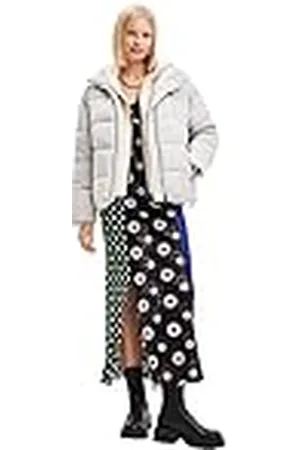 Desigual PADDED_BERGEN, 2015 GREY SILVER, XS, , XS