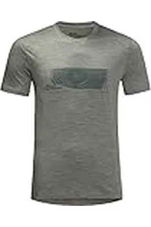 Jack Wolfskin Kammweg T-shirt Gecko groen S heren, , S