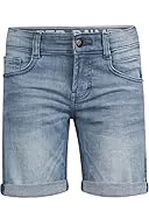 Retour Reven Storm Blue Denim Shorts voor jongens, , 13-14 Jaren