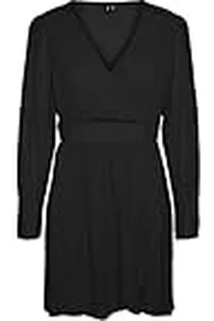 VERO MODA Vmpolliana Ls Short Dress WVN jurk voor dames, , XS