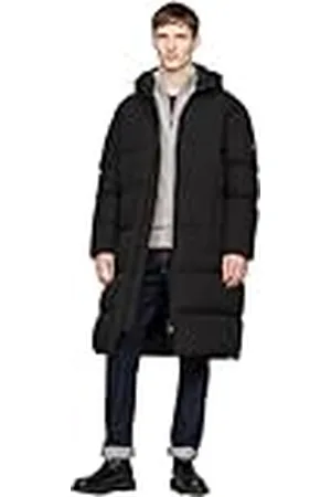 Tommy Hilfiger DOWN PARKA MW0MW37368 Puffer Coat, Zwart (zwart)