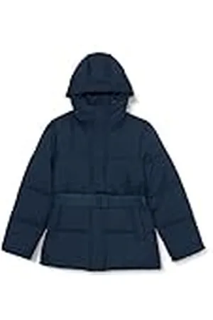 Calvin Klein Jeans Dames LOGO RIEM KORTE PUFFER J20J224107, Puffer Jacket, Blauw, S, , S
