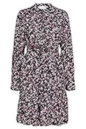 SELECTED Dames Slfmivi Ls Short AOP Dress B Noos Jurk, , 42