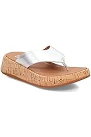 FitFlop Mwb teen post platte sandaal voor dames, , 41 EU