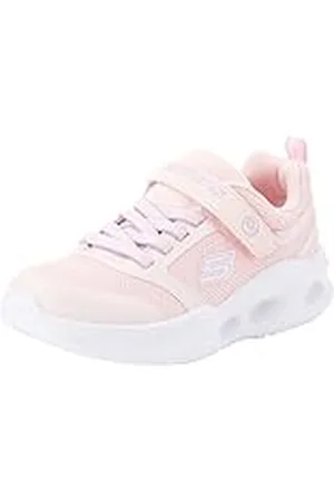 Skechers Meisjes Trainers, Licht Roze/Trim, 3 UK, , 3 UK