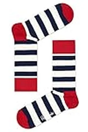Happy Socks Stripe Sok voor heren, ondoorzichtig