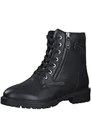 QS by s.Oliver Dames Lace Boot Flat 5-25219-41 Enkellaarsjes, , 40 EU