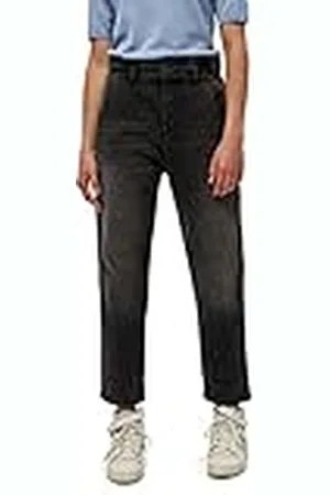 Minus Dina Broek, Zwart Denim, 38