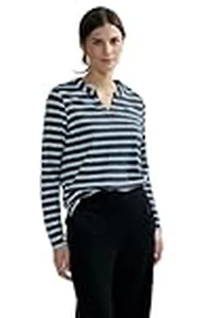 CECIL Dames Stripe Tunic, , S