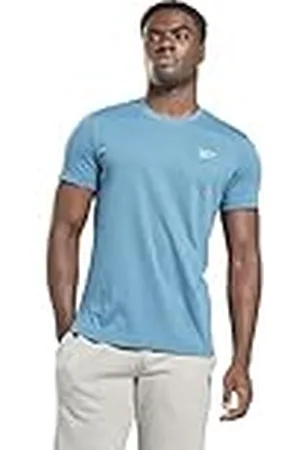 Reebok Mannen Identiteit Linker Borst Logo T-Shirt, , M, , S
