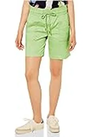 Street one Dames A375248 katoenbermuda, Soft Peppy Green, 40