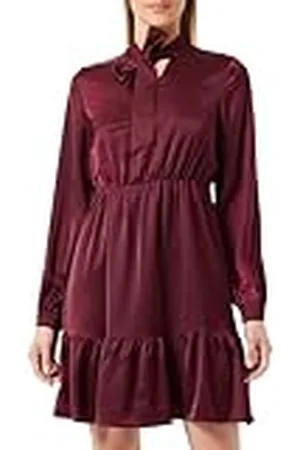 USHA Dames midi-jurk met volant 17529119, , S, , S