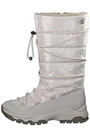 QS by s.Oliver Juniors 5-46604-41 sneeuwlaarzen, beige comb, 34 EU, , 34 EU