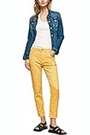 Pepe Jeans Violet Jeans voor dames, Geel (glans), 24W / 32L