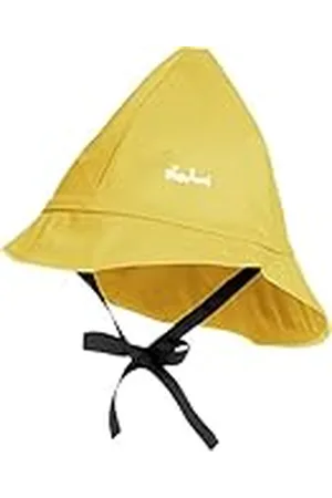 Playshoes Baby regenmuts, wind- en waterdichte uniseks muts voor jongens en meisjes met katoenen voering, , 47 cm