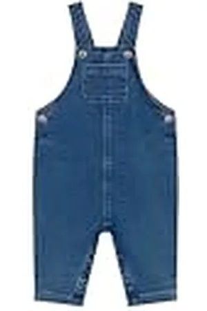 Petit Bateau Lange tuinbroek voor babyjongens, , 12 Maanden