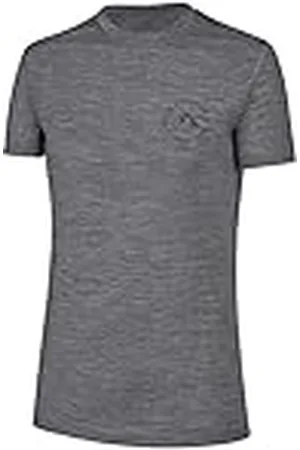 Black Crevice Merino T-shirt voor dames, hoogwaardig merino shirt, dames T-shirt van 70% merinowol en 30% polyester, temperatuurregulerend merino T-shirt voor dames, mulesingvrij shirt voor dames