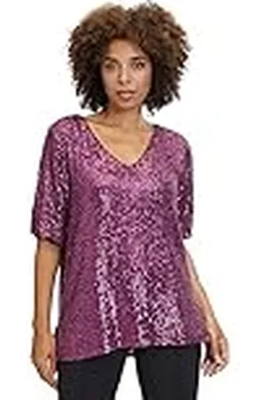 Vera Mont Damesblouseshirt met pailletten, , 38