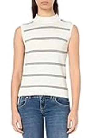 Koton Dames Tissued Half Turtleneck Knitwear Tank Top, , L