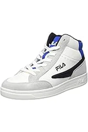 Fila Crew MID sneakers voor tieners, grijs-paars-lapis blue, 37 EU