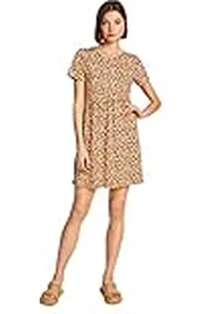 Koton Mini-jurk met korte mouwen voor dames, , XS
