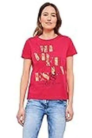 CECIL Damesshirt met korte mouwen, bedrukt, , XS