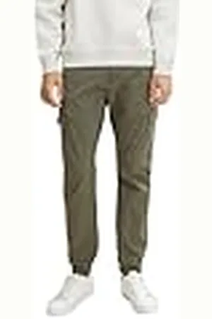 TOM TAILOR Mannen Slim cargobroek 1032860, , M