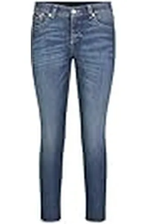 Mac Open Hem Slim Jeans voor dames
