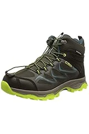 CMP Unisex Kids Byne Mid Wp outdoor sportschoenen voor kinderen, Antraciet, zuurgroen, antraciet, 34 EU