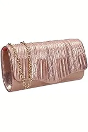 Swankyswans Alice dames glanzende metallic party prom bruiloft avond kleine clutch tas portemonnee