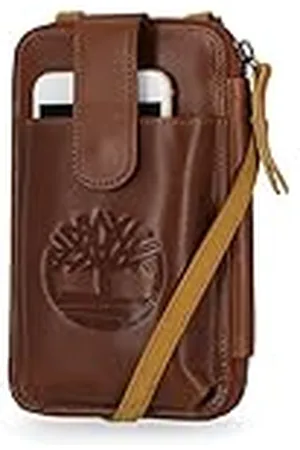 Timberland RFID Leather Phone Crossbody Wallet Bag, schoudertas van leer voor dames, , Eén maat